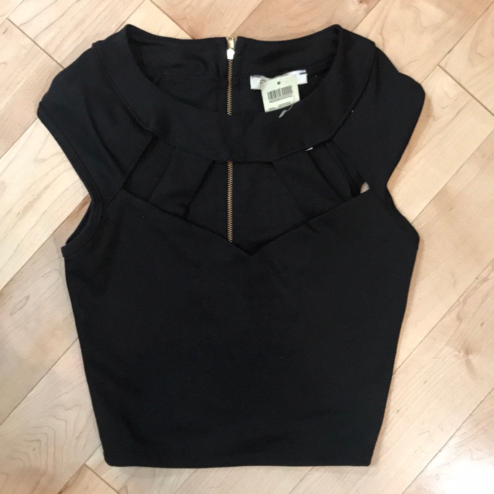 Cutout crop top